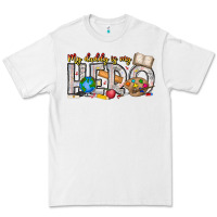 My Daddy Is My Hero Teacher Premium Tee | Teevron
