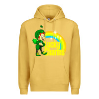 Antique Gold luv lucky charms Premium Hoodie - linhVisuals