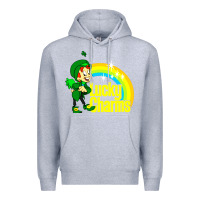 Heather Grey luv lucky charms Premium Hoodie - linhVisuals