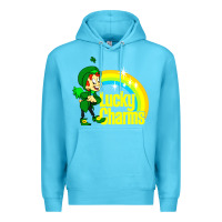 Ocean Blue luv lucky charms Premium Hoodie - linhVisuals