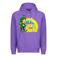 Purple luv lucky charms Premium Hoodie - linhVisuals