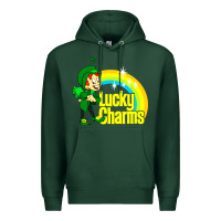 Sports Green luv lucky charms Premium Hoodie - linhVisuals