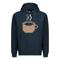 Pixel Coffee Premium Hoodie | Teevron