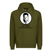 Army Green funny donny osmond Premium Hoodie - linhVisuals