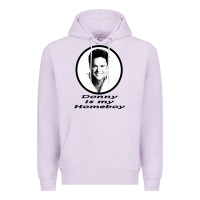 Lilac funny donny osmond Premium Hoodie - linhVisuals