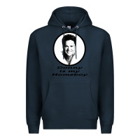 Navy funny donny osmond Premium Hoodie - linhVisuals