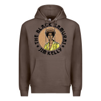 Coffee the black samurai Premium Hoodie - linhVisuals