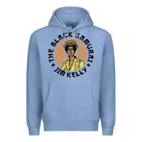 Colony Blue the black samurai Premium Hoodie - linhVisuals