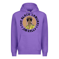 Purple the black samurai Premium Hoodie - linhVisuals