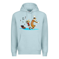 Blue Mist calvin music Premium Hoodie - linhVisuals