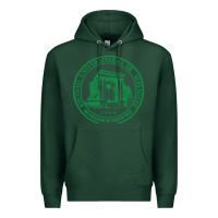 Sports Green University of Puerto Rico Mayagüez Premium Hoodie - linhVisuals