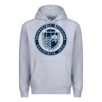 Heather Grey Regis University Premium Hoodie - linhVisuals