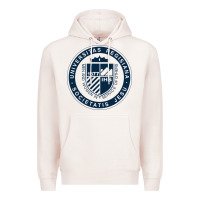 Pale Pink Regis University Premium Hoodie - linhVisuals