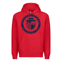 Red Regis University Premium Hoodie - linhVisuals