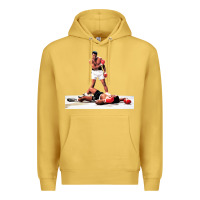 Antique Gold ali vs liston Premium Hoodie - linhVisuals