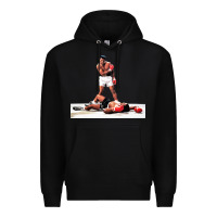Black ali vs liston Premium Hoodie - linhVisuals