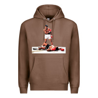 Chestnut ali vs liston Premium Hoodie - linhVisuals