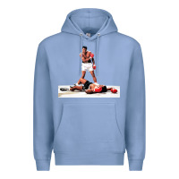 Colony Blue ali vs liston Premium Hoodie - linhVisuals