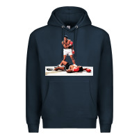 Navy ali vs liston Premium Hoodie - linhVisuals