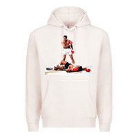 Pale Pink ali vs liston Premium Hoodie - linhVisuals