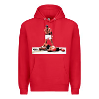Red ali vs liston Premium Hoodie - linhVisuals