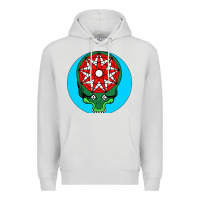Dove Grey king funny gizzard Premium Hoodie - linhVisuals