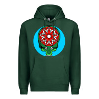 Sports Green king funny gizzard Premium Hoodie - linhVisuals