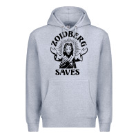 Heather Grey zoidberg saves Premium Hoodie - linhVisuals