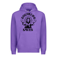 Purple zoidberg saves Premium Hoodie - linhVisuals