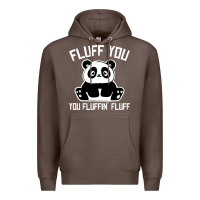 Coffee panda cub fluff you giant panda Premium Hoodie - linhVisuals