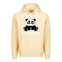 Pina Colada panda cub fluff you giant panda Premium Hoodie - linhVisuals