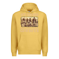 Antique Gold my heroes have always killed cowboys retro Premium Hoodie - linhVisuals