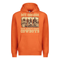 Carrot my heroes have always killed cowboys retro Premium Hoodie - linhVisuals