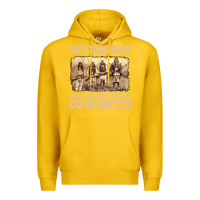 Lemon my heroes have always killed cowboys retro Premium Hoodie - linhVisuals