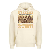 Sandshell my heroes have always killed cowboys retro Premium Hoodie - linhVisuals