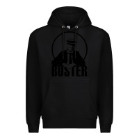 Black buster keaton Premium Hoodie - linhVisuals