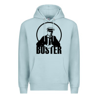 Blue Mist buster keaton Premium Hoodie - linhVisuals