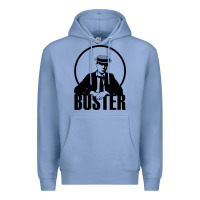 Colony Blue buster keaton Premium Hoodie - linhVisuals