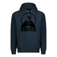 Navy buster keaton Premium Hoodie - linhVisuals