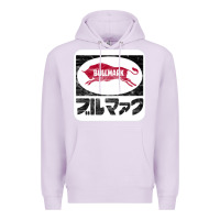 Lilac bullmark Premium Hoodie - linhVisuals