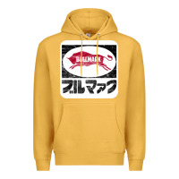 Mustard bullmark Premium Hoodie - linhVisuals