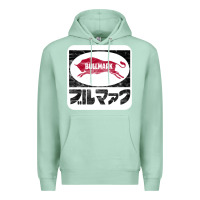 Seafoam bullmark Premium Hoodie - linhVisuals