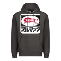 Smoke bullmark Premium Hoodie - linhVisuals