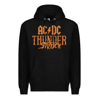 Black thunderstruck Premium Hoodie - linhVisuals