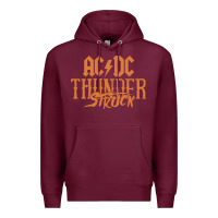 Burgundy thunderstruck Premium Hoodie - linhVisuals