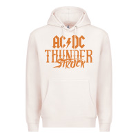Pale Pink thunderstruck Premium Hoodie - linhVisuals