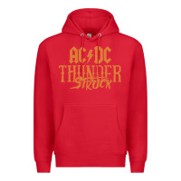 Red thunderstruck Premium Hoodie - linhVisuals