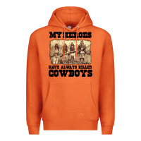 Carrot my heroes have always killed cowboys retro Premium Hoodie - linhVisuals