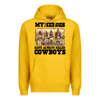 Lemon my heroes have always killed cowboys retro Premium Hoodie - linhVisuals