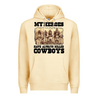 Pina Colada my heroes have always killed cowboys retro Premium Hoodie - linhVisuals